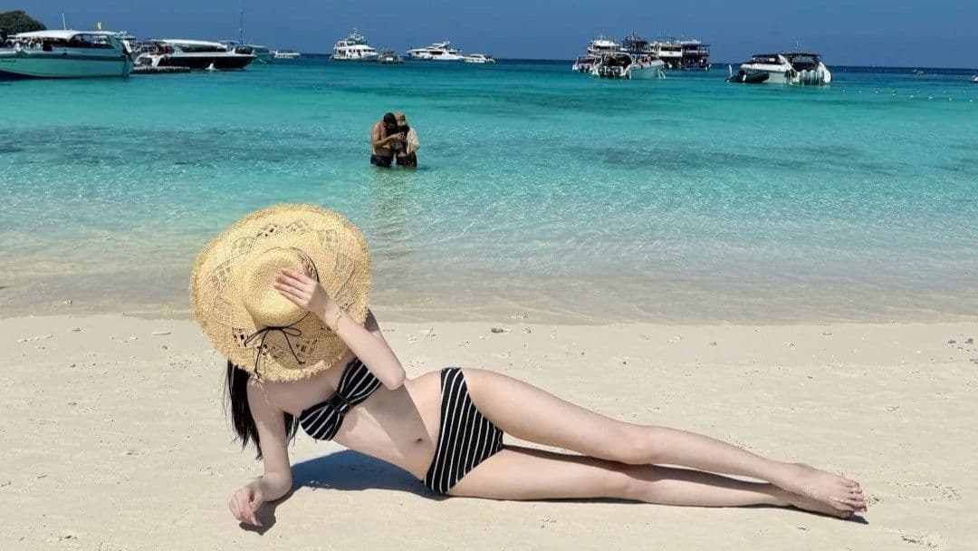 白沙滩