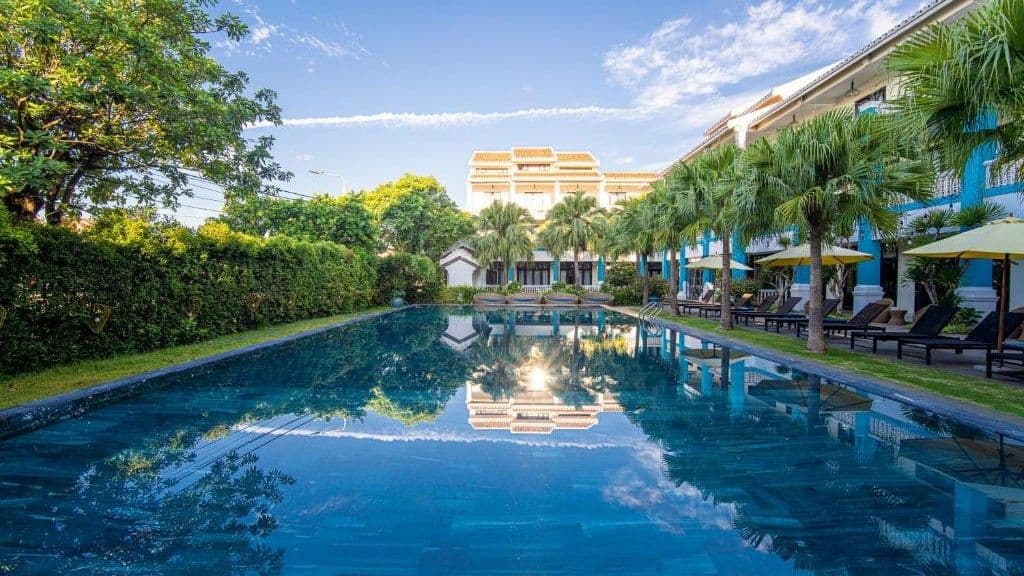 会安四星级精品酒店泳池|Thanh Binh Riverside Hoi An